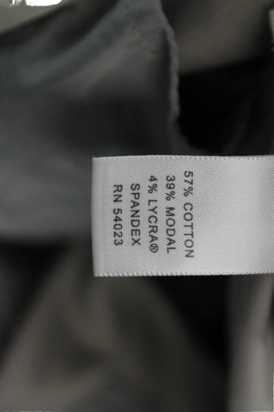 Banana Republic Unisex Chino Dress Pants Gray Cotton Modal Size 0