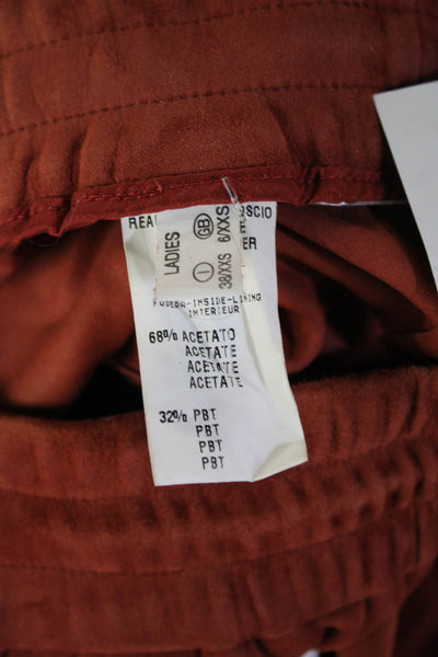 Fabiana Filippi Unisex Brown Ankle Jogger Pants Drawstring Size 26