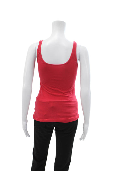 Lululemon Women Red Sleeveless Camisole Nylon Blend Round Neck Size S