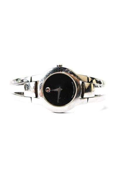 Movado Womens Stainless Steel Amorosa Quartz Watch 24mm