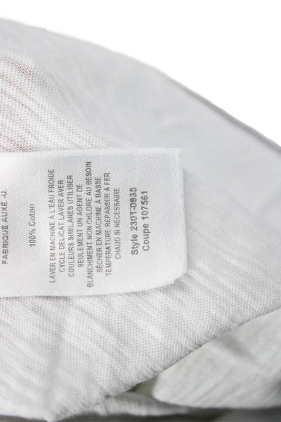 Current/Elliott Women White Cotton Crew Neck Basic Tank Size 0