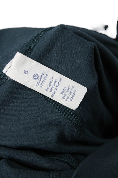 Lululemon Womens Black Ankle Leggings Size 6