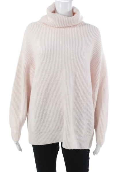 philosophy Unisex Pink Turtleneck Pullover Long Sleeve Size S