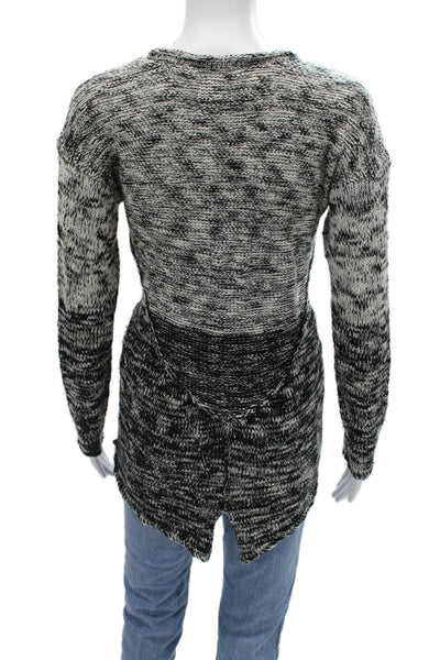 Michael Stars Unisex Black V Neck Pullover Sweater 100% Acrylic Size XS