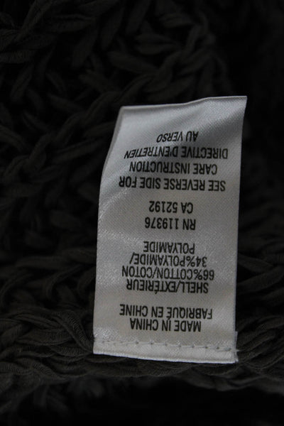 Helmut Lang Unisex Dark Gray V Neck Pullover Sweater Size PP