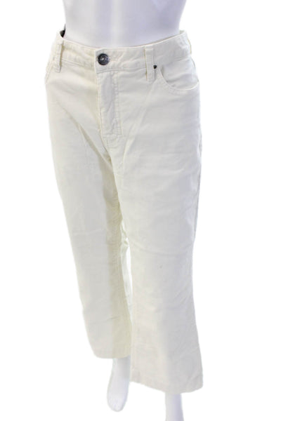 KUT from the Kloth Women Ankle Cropped White Pants Size 10