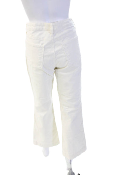 KUT from the Kloth Women Ankle Cropped White Pants Size 10