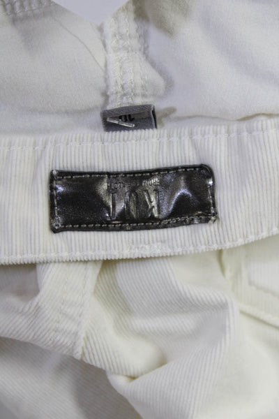KUT from the Kloth Women Ankle Cropped White Pants Size 10