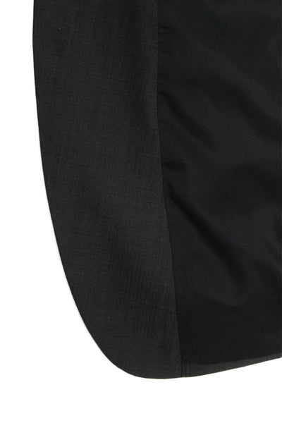 John Varvatos Star USA Mens 2 Piece Wool Suit Dark Gray Collared Button Size 40