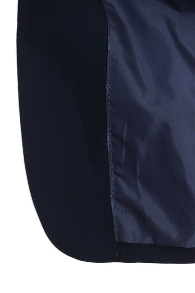 Joseph Abboud Mens Dark Blue Wool Suit Jacket Button Long Sleeve Size 40