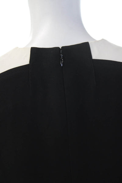 Alexander Wang Women Sheath Dress Black V-Neck Sleeveless Short Size S