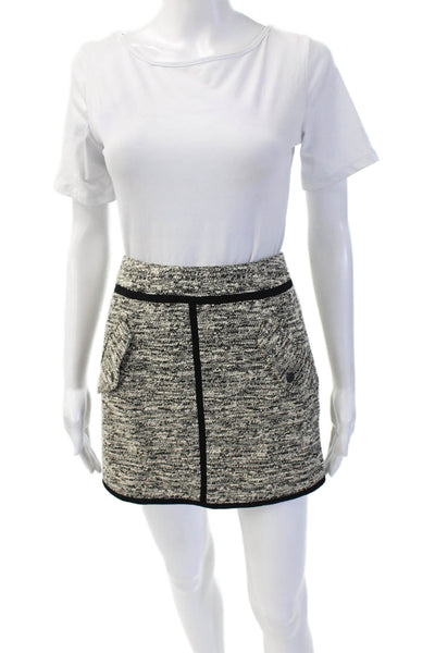 Rag & Bone Womens Mini Pencil Skirt Black Size 4