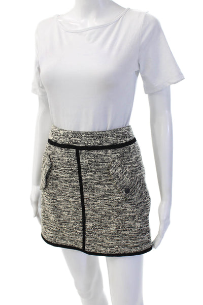 Rag & Bone Womens Mini Pencil Skirt Black Size 4