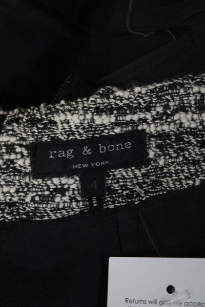 Rag & Bone Womens Mini Pencil Skirt Black Size 4