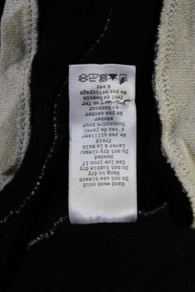 Rag & Bone Women Basic Black Sleeveless Tank Size S