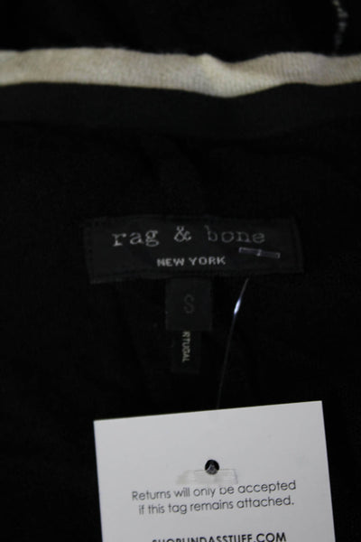 Rag & Bone Women Basic Black Sleeveless Tank Size S
