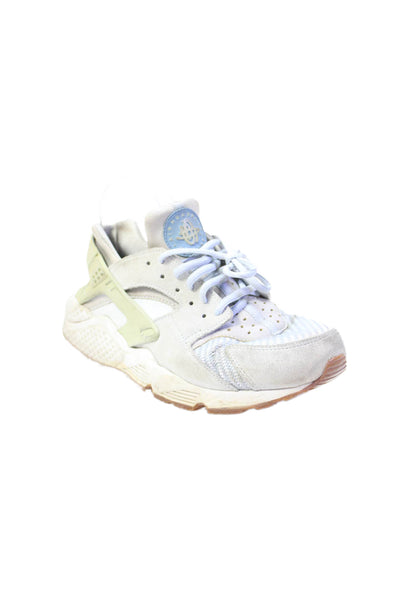 Nike Womens Lace Up Nike Air Hurache Sneakers Light Bone Blue Size 9
