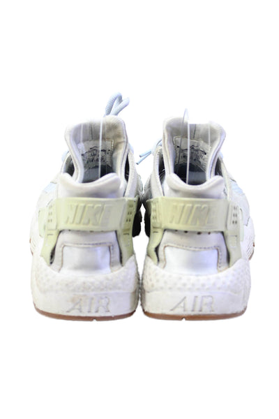 Nike Womens Lace Up Nike Air Hurache Sneakers Light Bone Blue Size 9