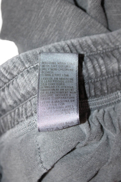 Standard James Perse Mens Jogger Sweatpants Dark Gray Cotton Drawstring Size 0