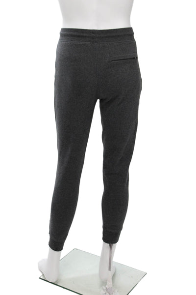 Goat Mens Jogger Sweatpants Dark Gray Drawstring Cartoon Size S