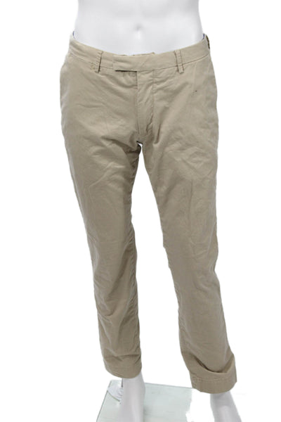 Polo Ralph Lauren Mens Chino Pants Beige Size 32