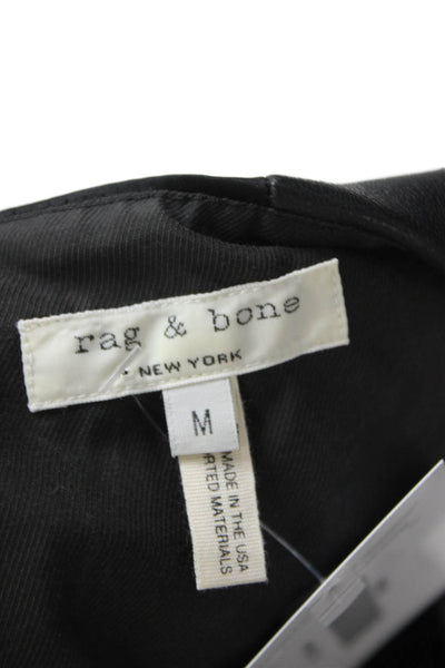 Rag & Bone Women Black Sleeveless Round Neck Tank Size M