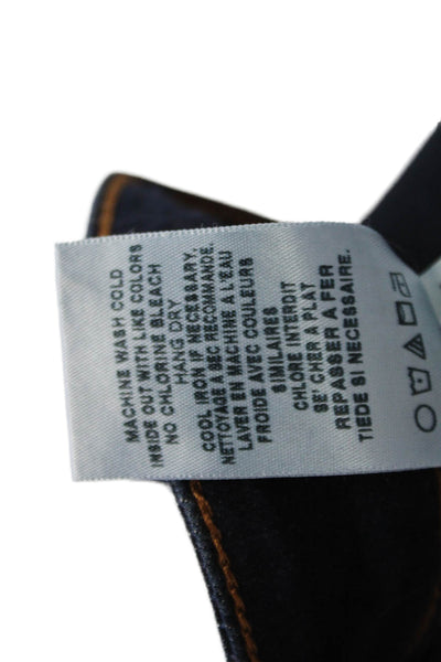 Joes Womens Skinny Mid Rise Jeans Dark Blue Size 26