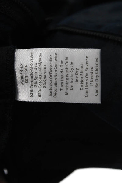 ATM Women Dark Blue Camouflage Ankle Dress Pants Size 4