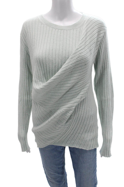 Sies Marjan Unisex Light Blue Striped Pullover Sweater Crew Neck Size XS