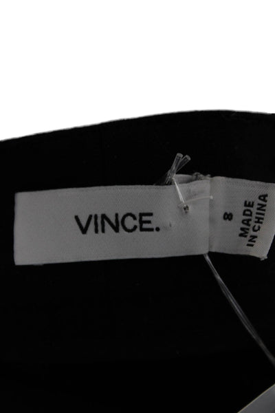 Vince Womens Black Dress Pants Size 8