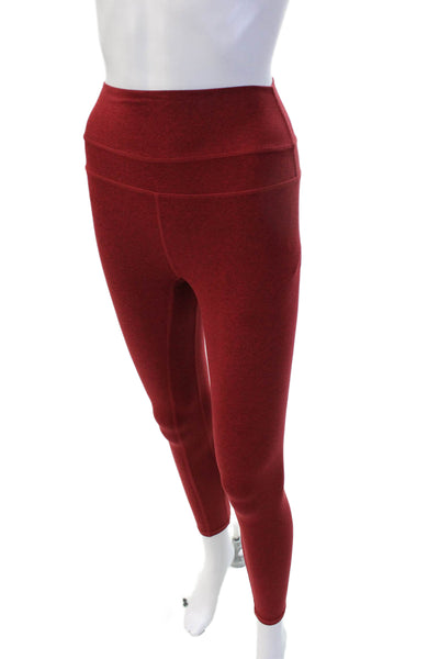 Varley Womens Ankle Red Leggings Size XS
