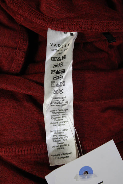 Varley Womens Ankle Red Leggings Size XS