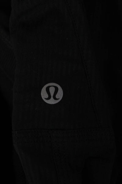 Lululemon Womens Black Jogger Pants Drawstring 26in Inseam Size 6