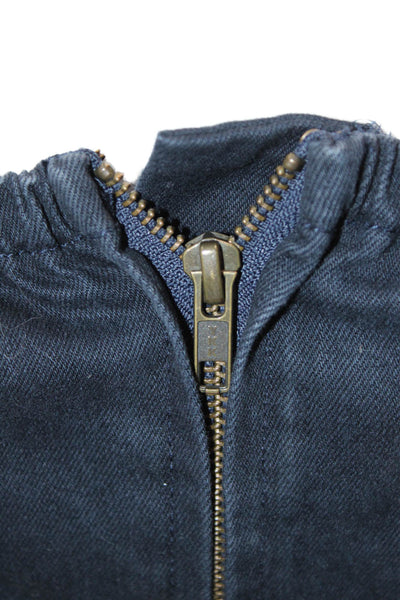 Apiece Apart Women Bohemian Overall Dress Dark Blue Size 6