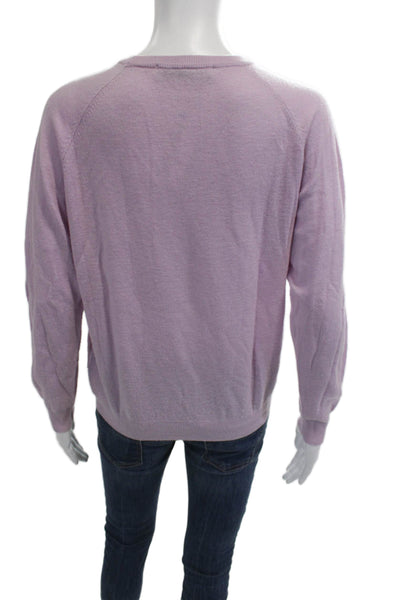 Zara Unisex Pink Wool Pullover Sweater Size M