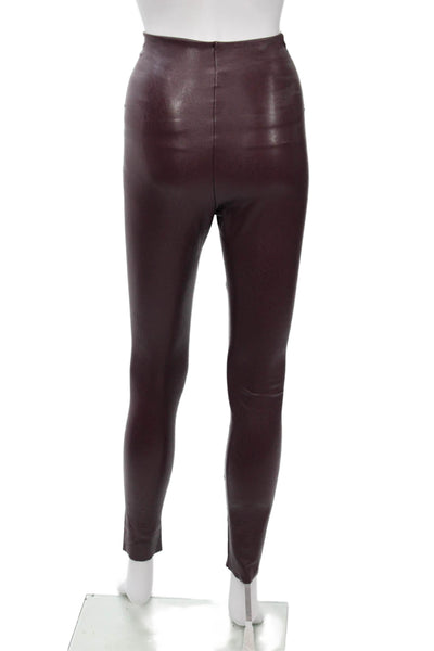 Commando Control Womens Biker Jeggings Brown Size S