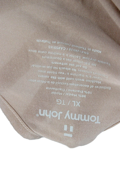Tommy John Women Basic Camisole Beige Modal Elastane Sleeveless Size XL