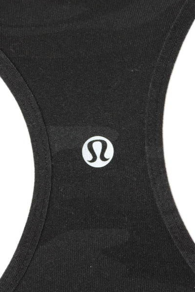Lululemon Womens Black Camo Basic Sleeveless Tank Nylon Blend Size S
