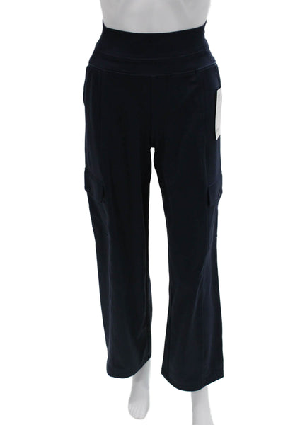 Athleta Women Dark Blue Cargo Pants Petite Size 2XS