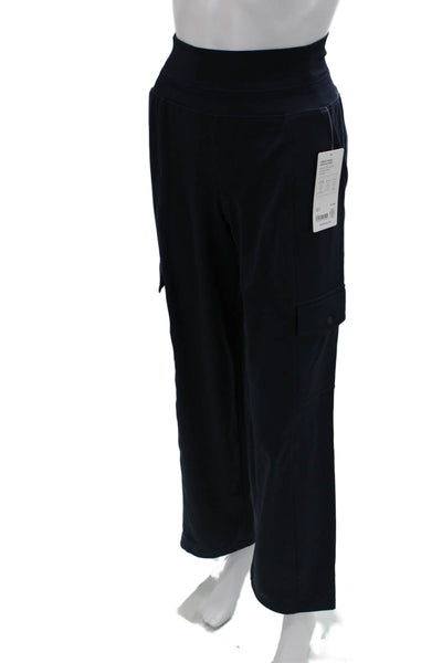 Athleta Women Dark Blue Cargo Pants Petite Size 2XS