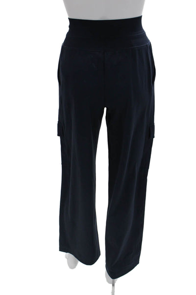 Athleta Women Dark Blue Cargo Pants Petite Size 2XS