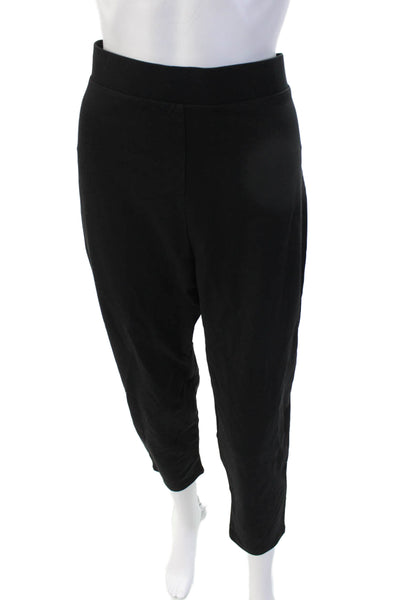 Jones & Co Women Cropped Black Pants Size 1X