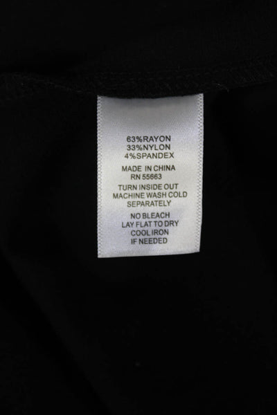 Jones & Co Women Cropped Black Pants Size 1X