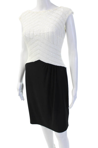 Lauren Ralph Lauren Womens Sheath Dress Black Size 2