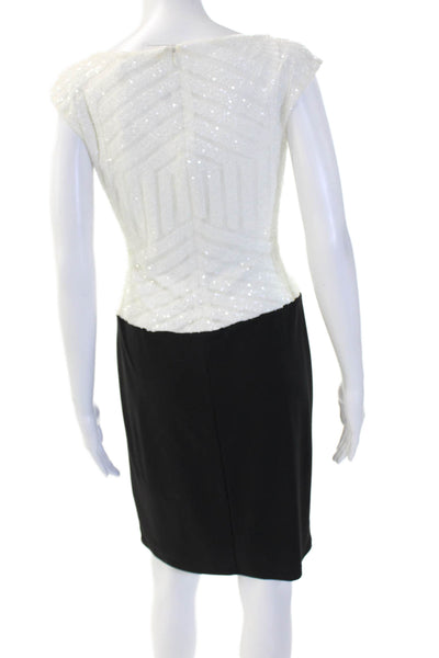 Lauren Ralph Lauren Womens Sheath Dress Black Size 2