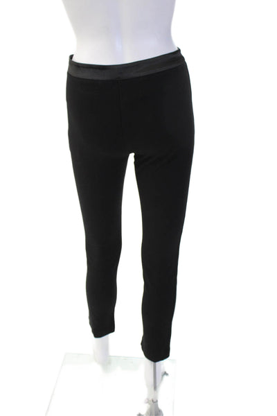 Saks Fifth Avenue Women Ankle Dress Pants Black Size 0