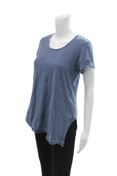 Wilt Womens Basic Jersey T Shirt Blue Cotton Round Neck Short Sleeve Size XS