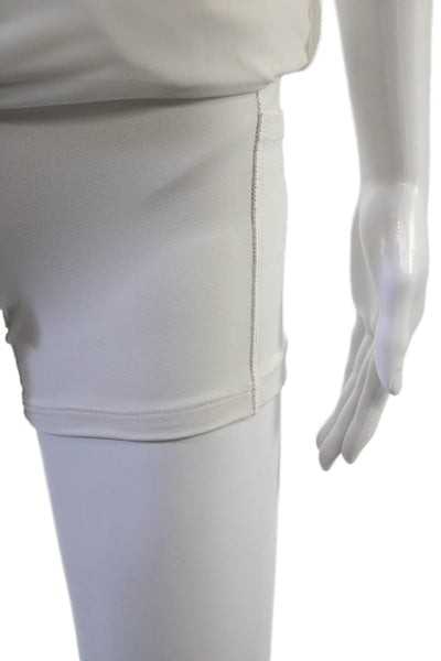 Athleta Womens White Polyester Skort Mini Size 2XS