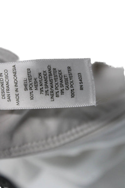 Athleta Womens White Polyester Skort Mini Size 2XS