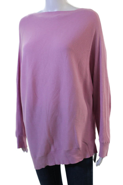 Lafayette 148 New York Unisex Pink Pullover Sweater Size L